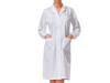 Amelia Camice Bianco Donna da Laboratorio modello Medusa - norma ce - martingala cucito dietro, polso con elastico - Camice medicale
