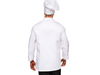 AMELIA Giacca da Cuoco Bianca, divisa da Chef bianca in cotone 100% traspirante